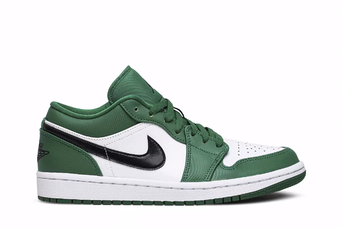 Air Jordan 1 Low Pine Green, view 2