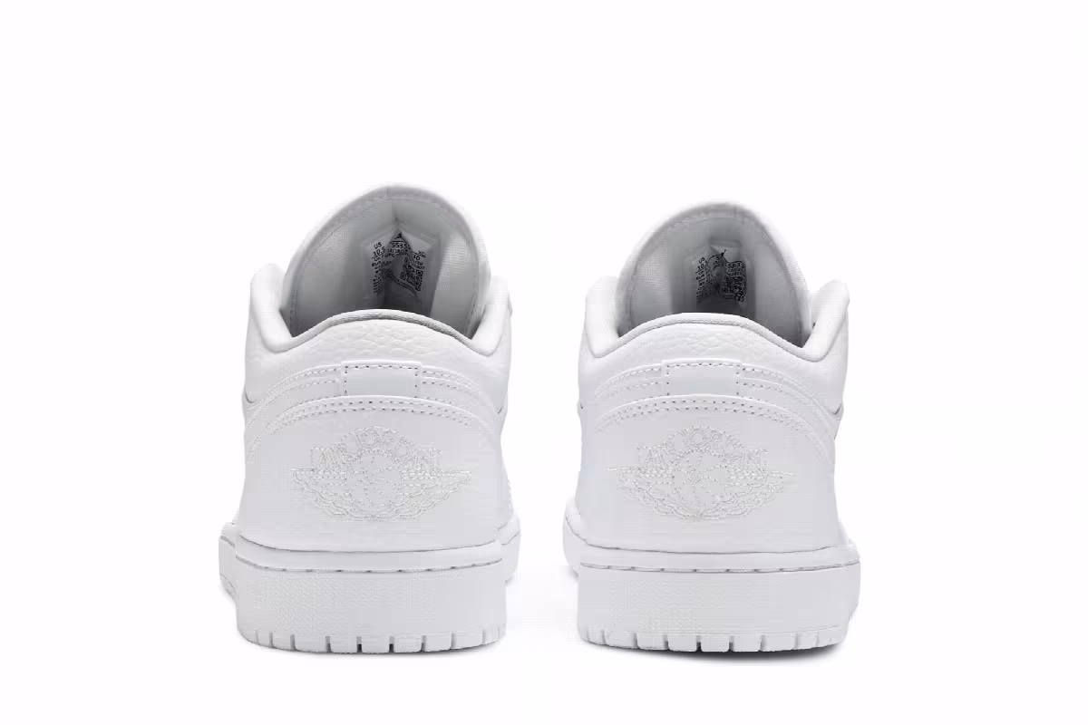 Air Jordan 1 Low Triple White, view 7