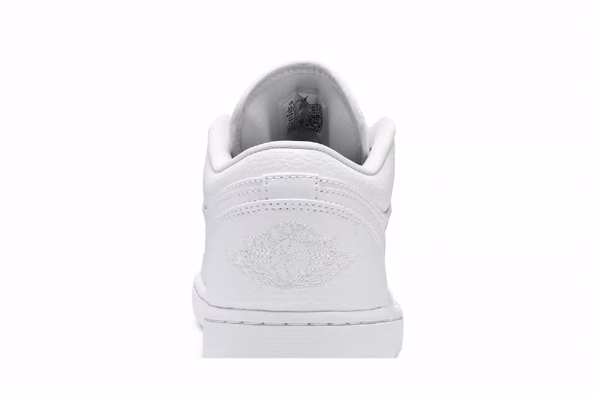 Air Jordan 1 Low Triple White, view 8