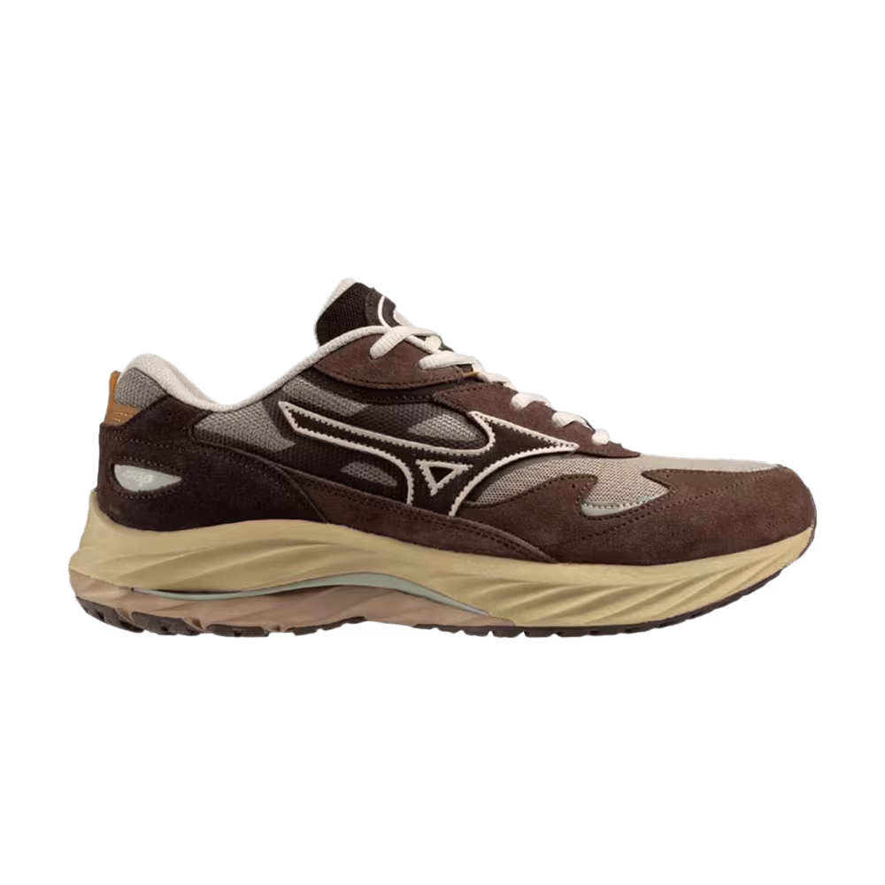 Mizuno Wave Rider Vintage Khaki Chicory Coffee