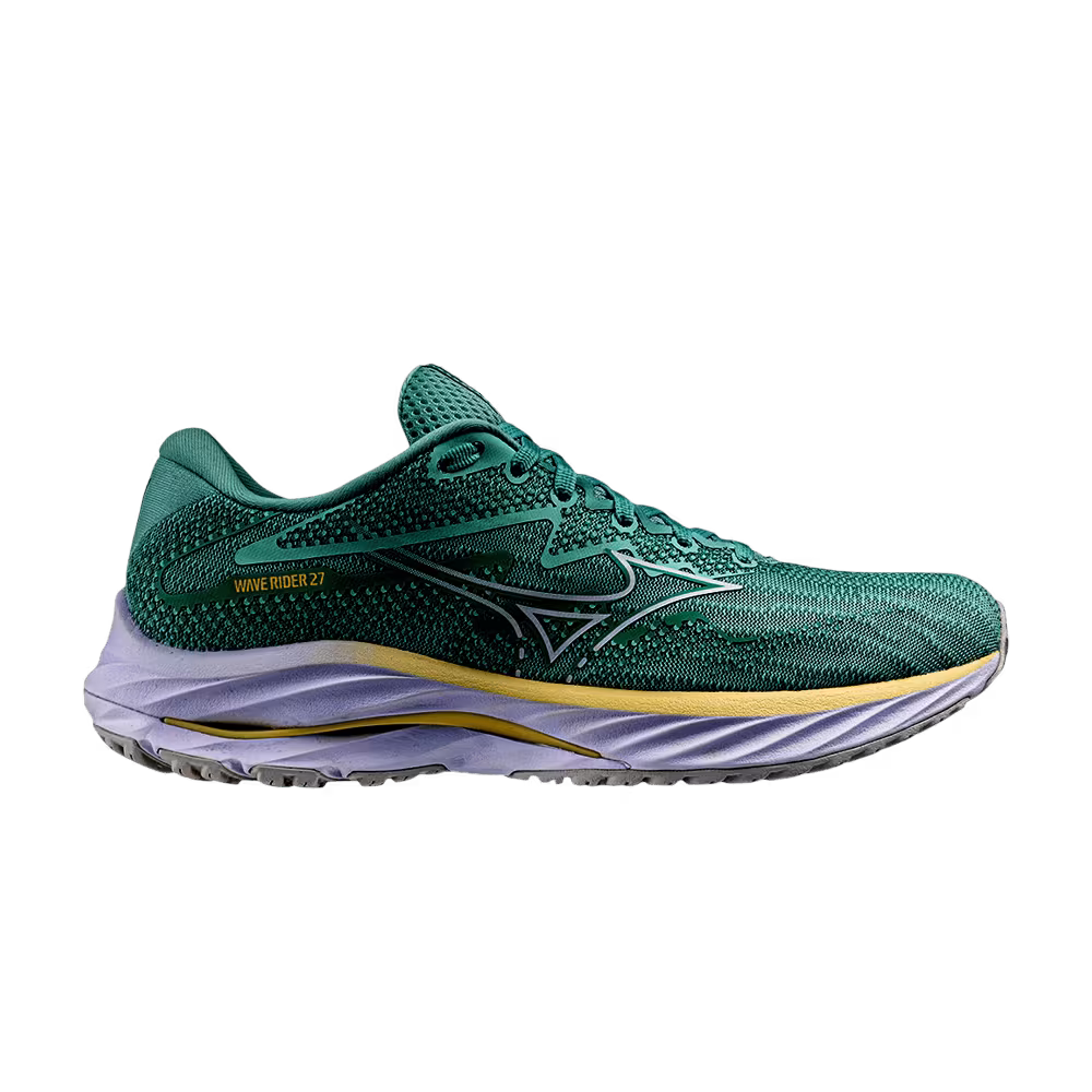 Mizuno Women's Wave Rider 27 Eggshell Blue White