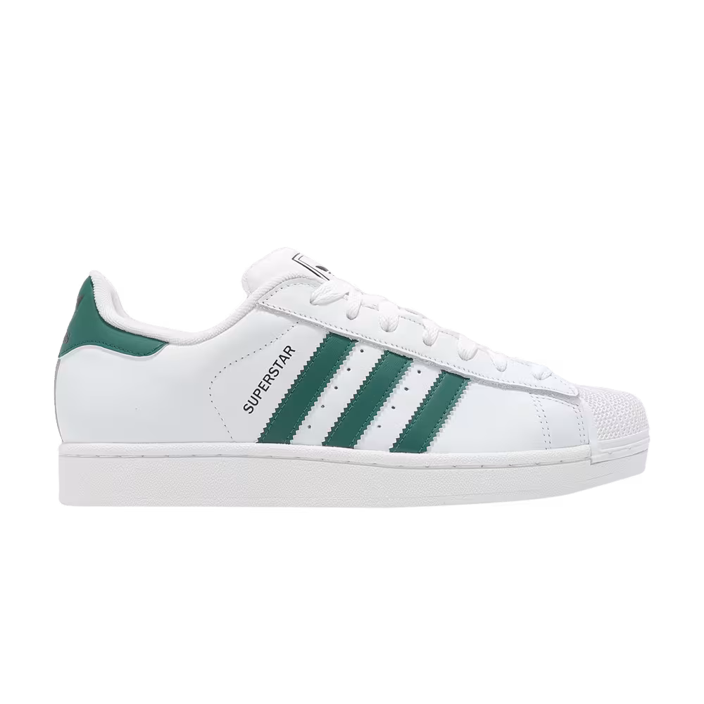Adidas Superstar 2 White Collegiate Green