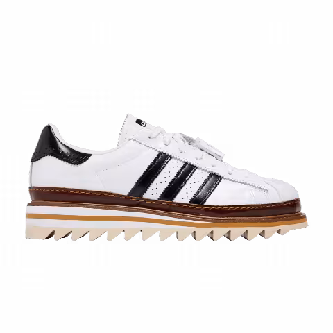 CLOT x adidas Superstar 'White Black'