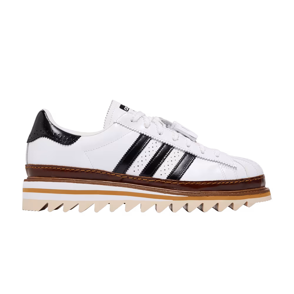 CLOT x adidas Superstar White Black