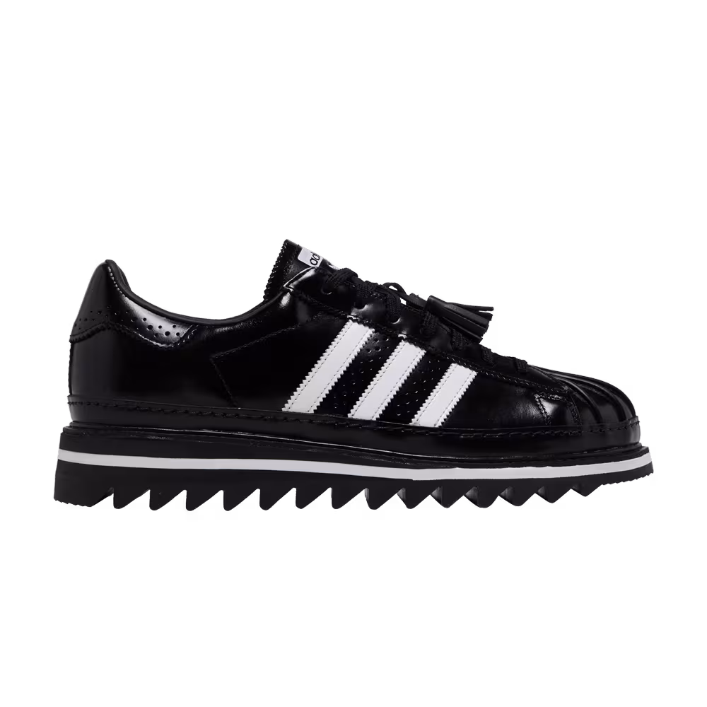 CLOT x adidas Superstar Black White
