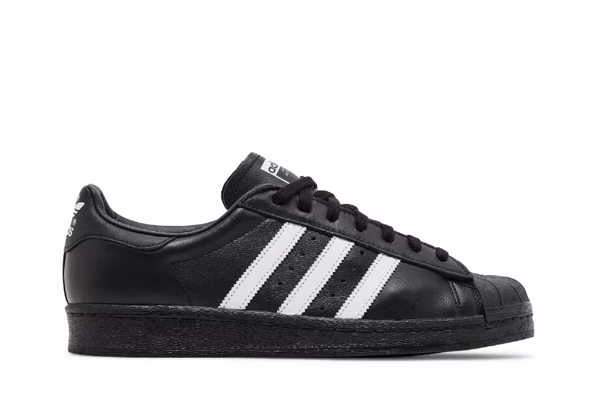 adidas Superstar 82 Black White, view 2
