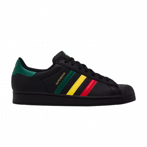 adidas Superstar 'Rasta - Black'
