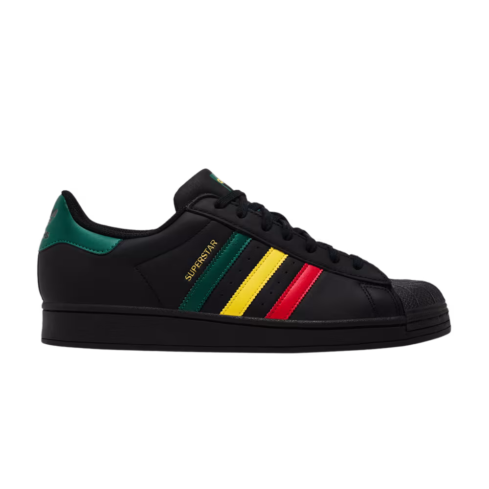 adidas Superstar Rasta - Black