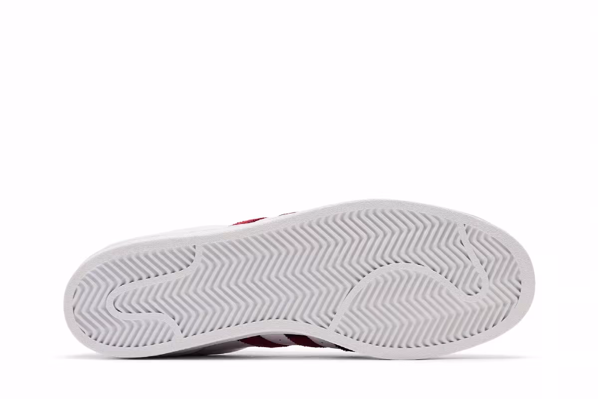 adidas Superstar Embroidered Red Stripes, view 5