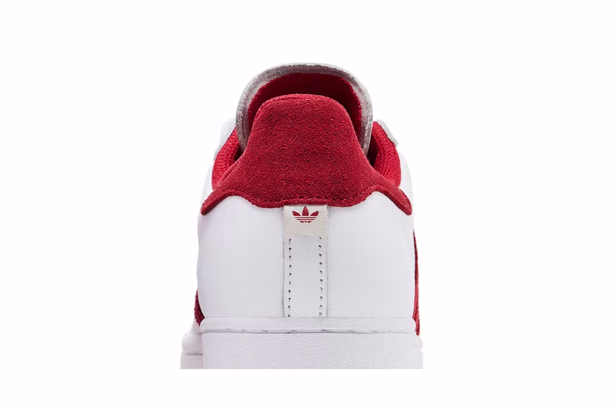 adidas Superstar Embroidered Red Stripes, view 8