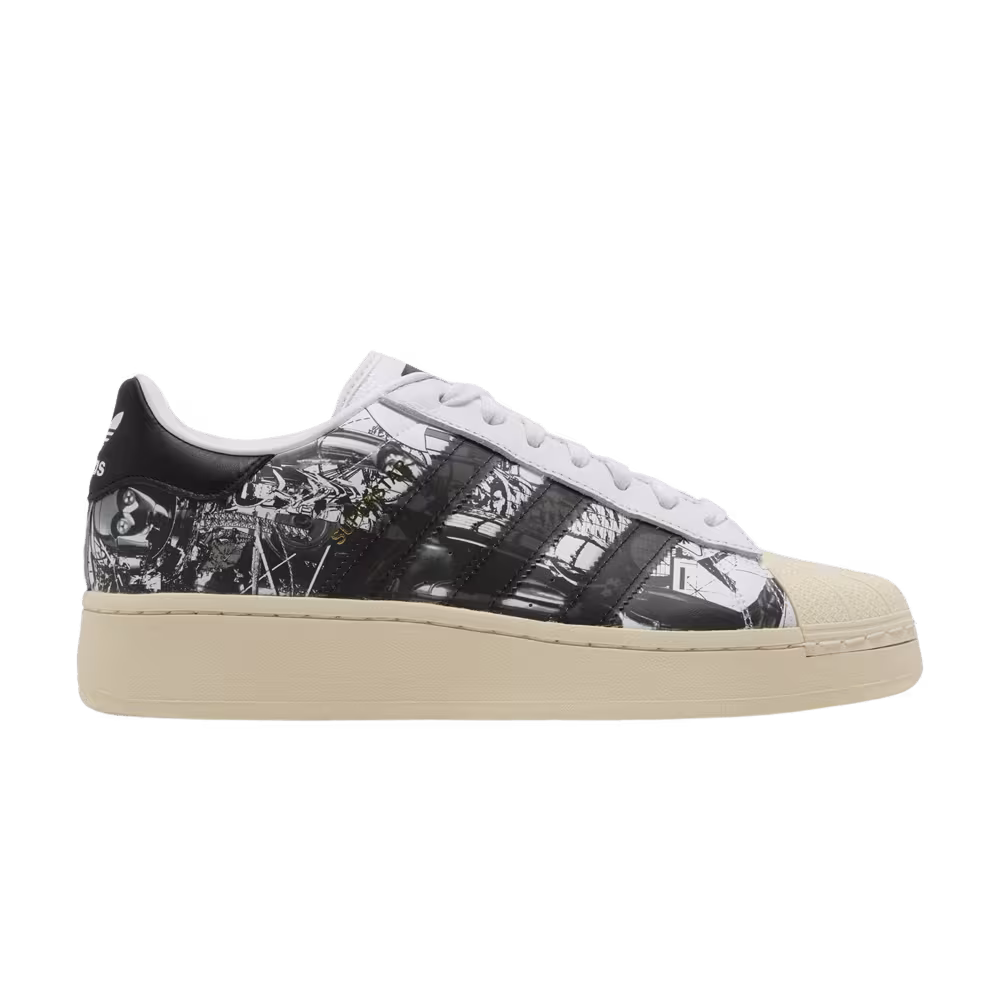 Star Wars x Nanzuka x adidas Superstar XLG R2-D2 and C-3PO