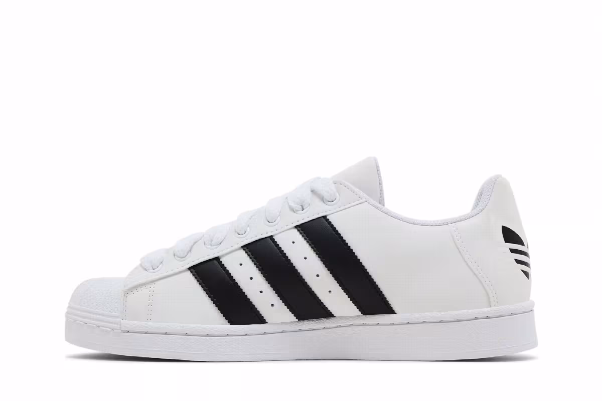 adidas Superstar Reflective White Black, view 4