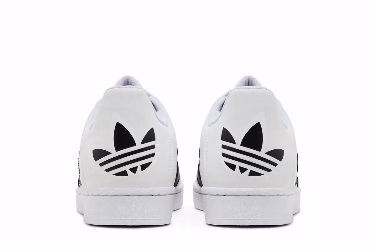 adidas Superstar Reflective White Black, view 7