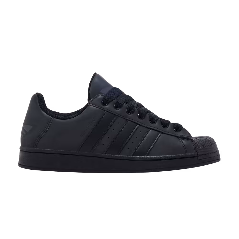 adidas Superstar Triple Black Reflective