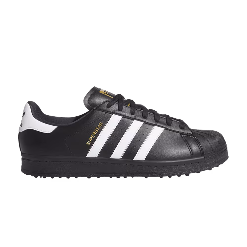 Adidas Superstar Spikeless Golf Black White