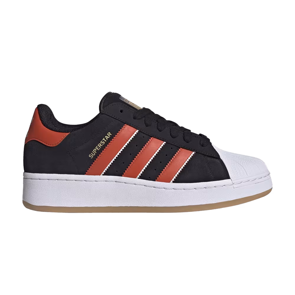 Adidas Superstar XLG Black Preloved Red