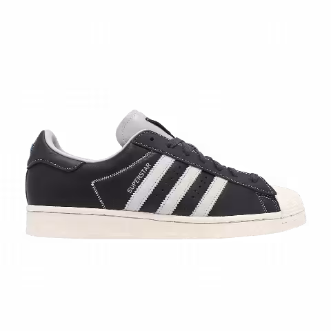 Adidas Superstar 'Carbon Grey Contrast Stitch'