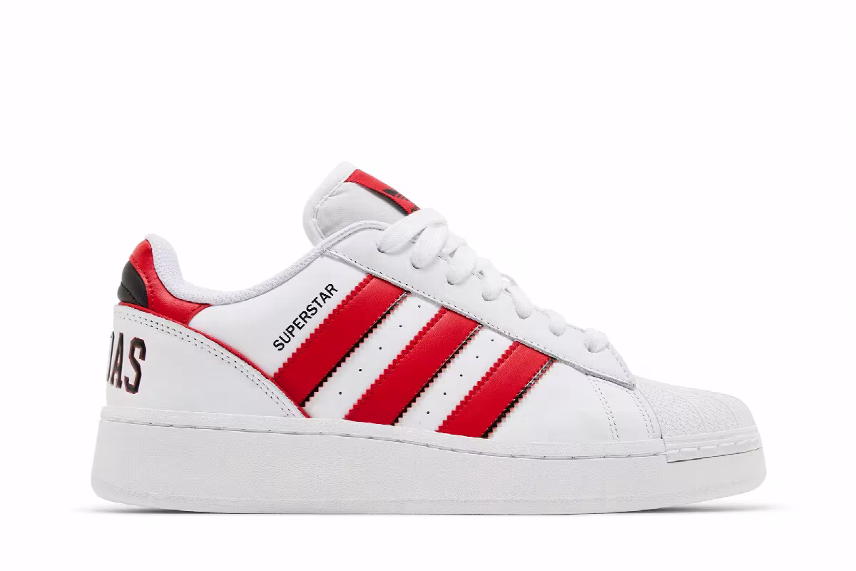 Adidas Superstar XLG Throwback Jerseys Pack - Scarlet, view 2
