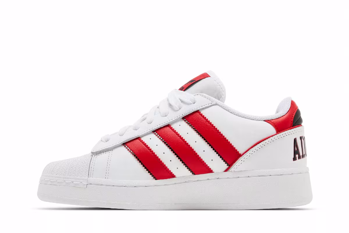 Adidas Superstar XLG Throwback Jerseys Pack - Scarlet, view 4