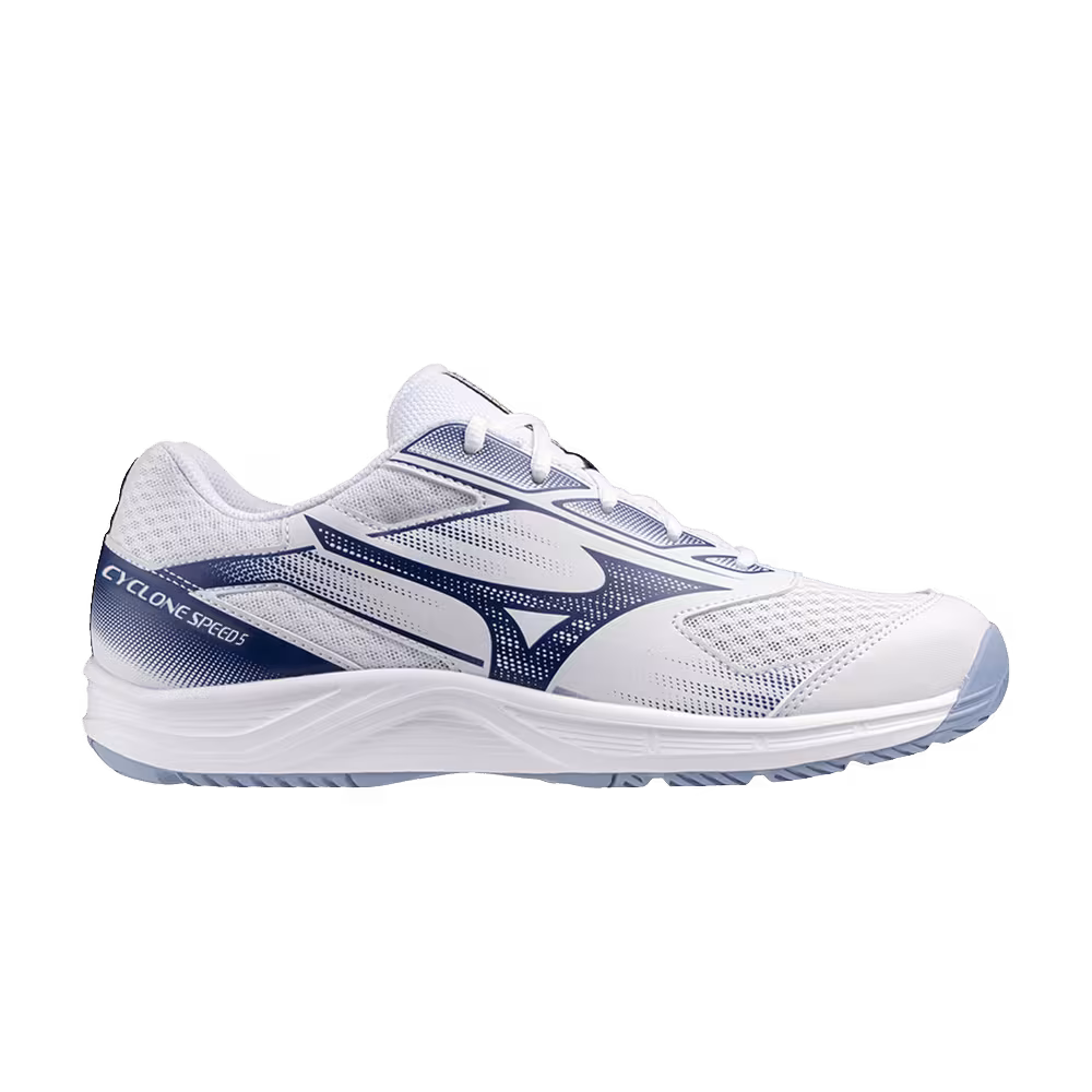 Mizuno Cyclone Speed 5 White Bellwether Blue
