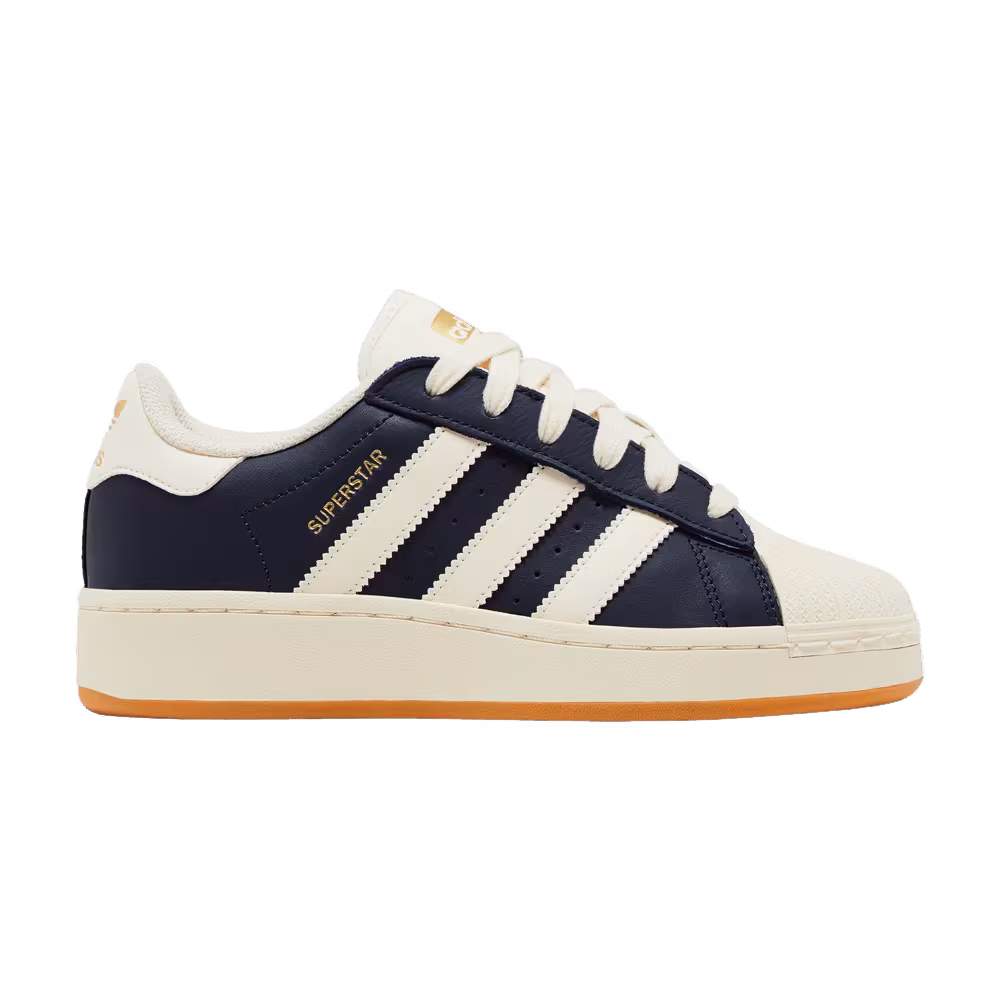 adidas Women's Superstar XLG Night Indigo Cream White