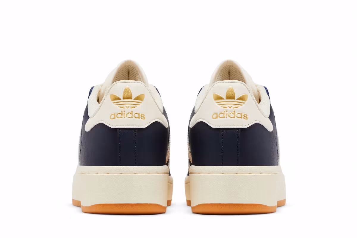 adidas Women's Superstar XLG Night Indigo Cream White, view 7