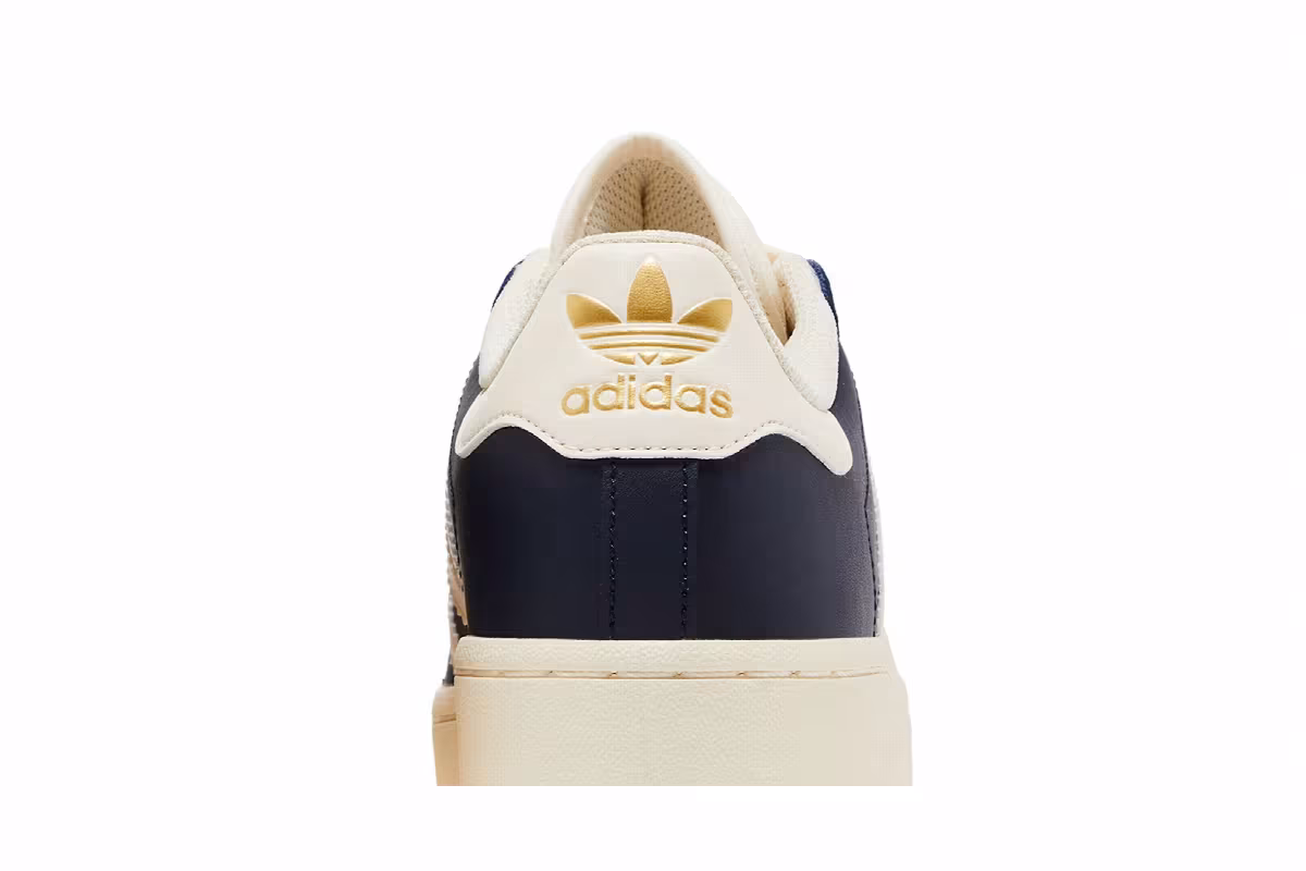 adidas Women's Superstar XLG Night Indigo Cream White, view 8