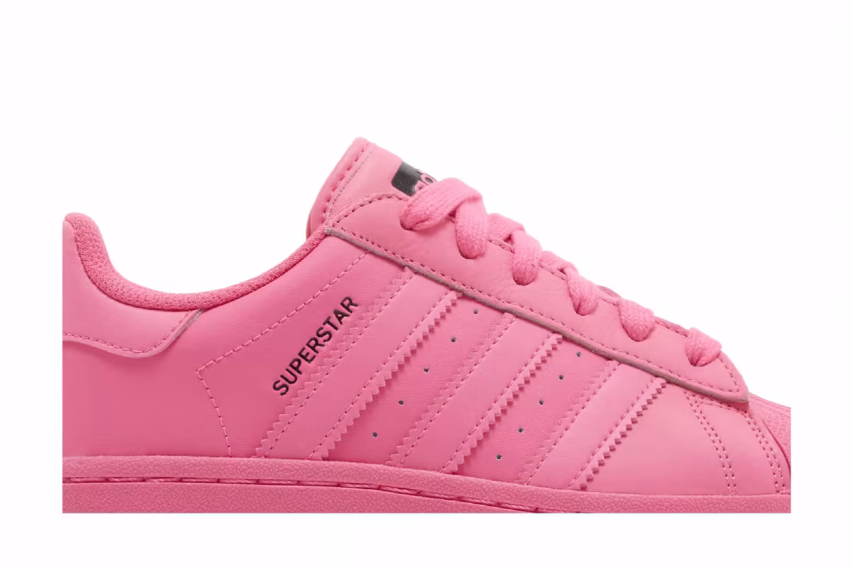 adidas Women's Superstar XLG Lucid Pink, view 3