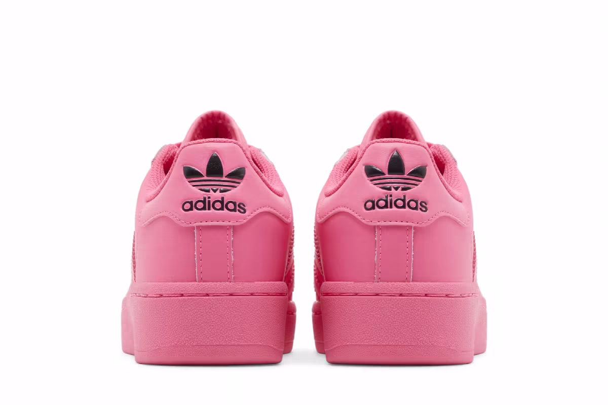 adidas Women's Superstar XLG Lucid Pink, view 7