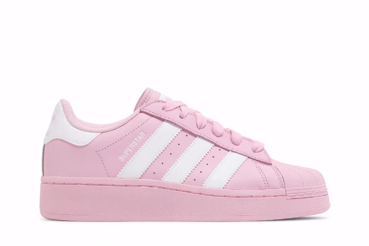 adidas Women's Superstar XLG True Pink, view 2