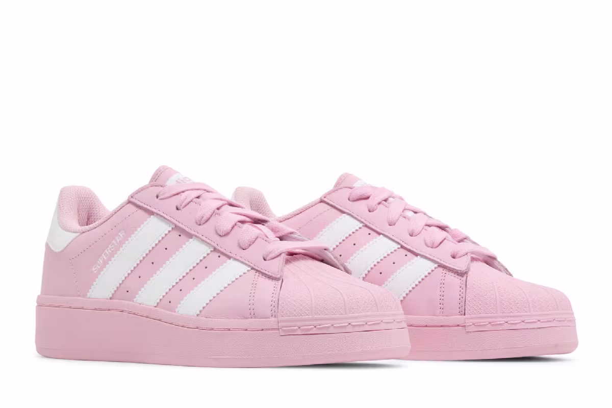 adidas Women's Superstar XLG True Pink, view 9