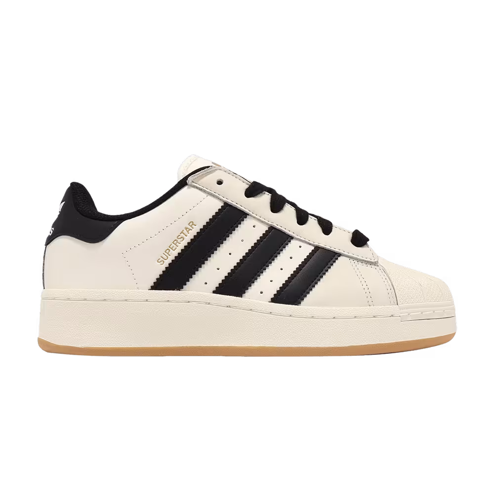 adidas Women's Superstar XLG Cream Black Gum