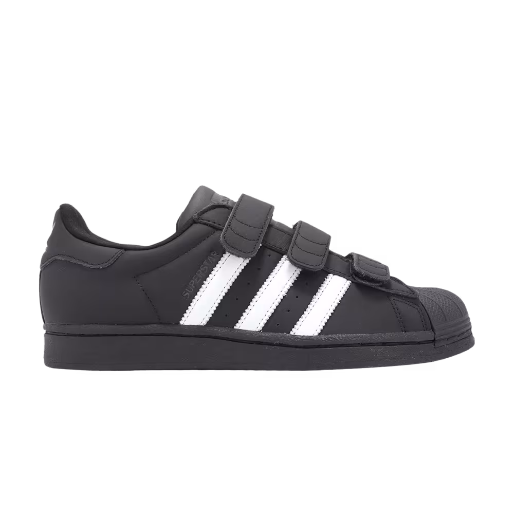 KSENIASCHNAIDER x adidas Women's Superstar Black White