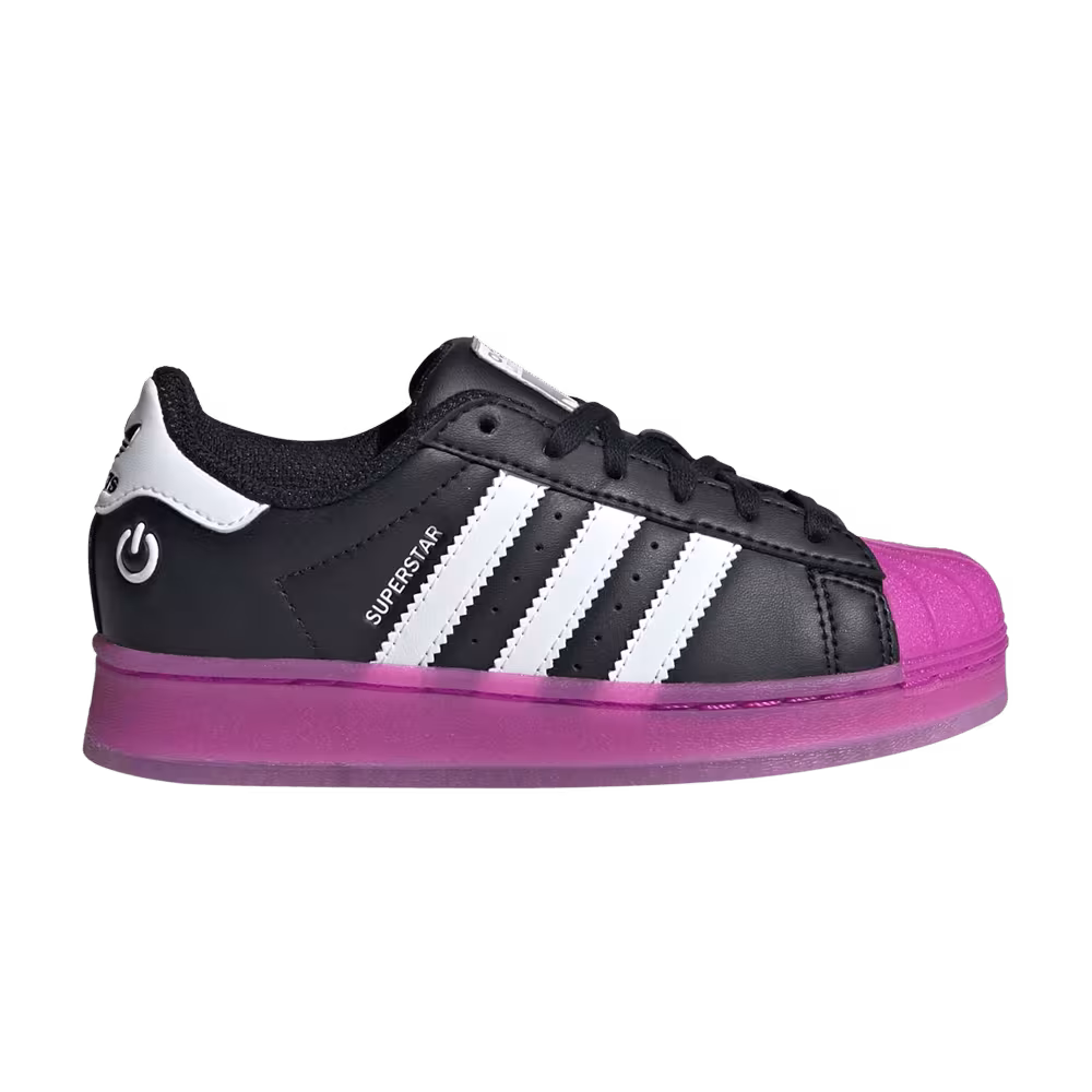 Adidas Superstar C LED Lights Pack - Black Purple Burst