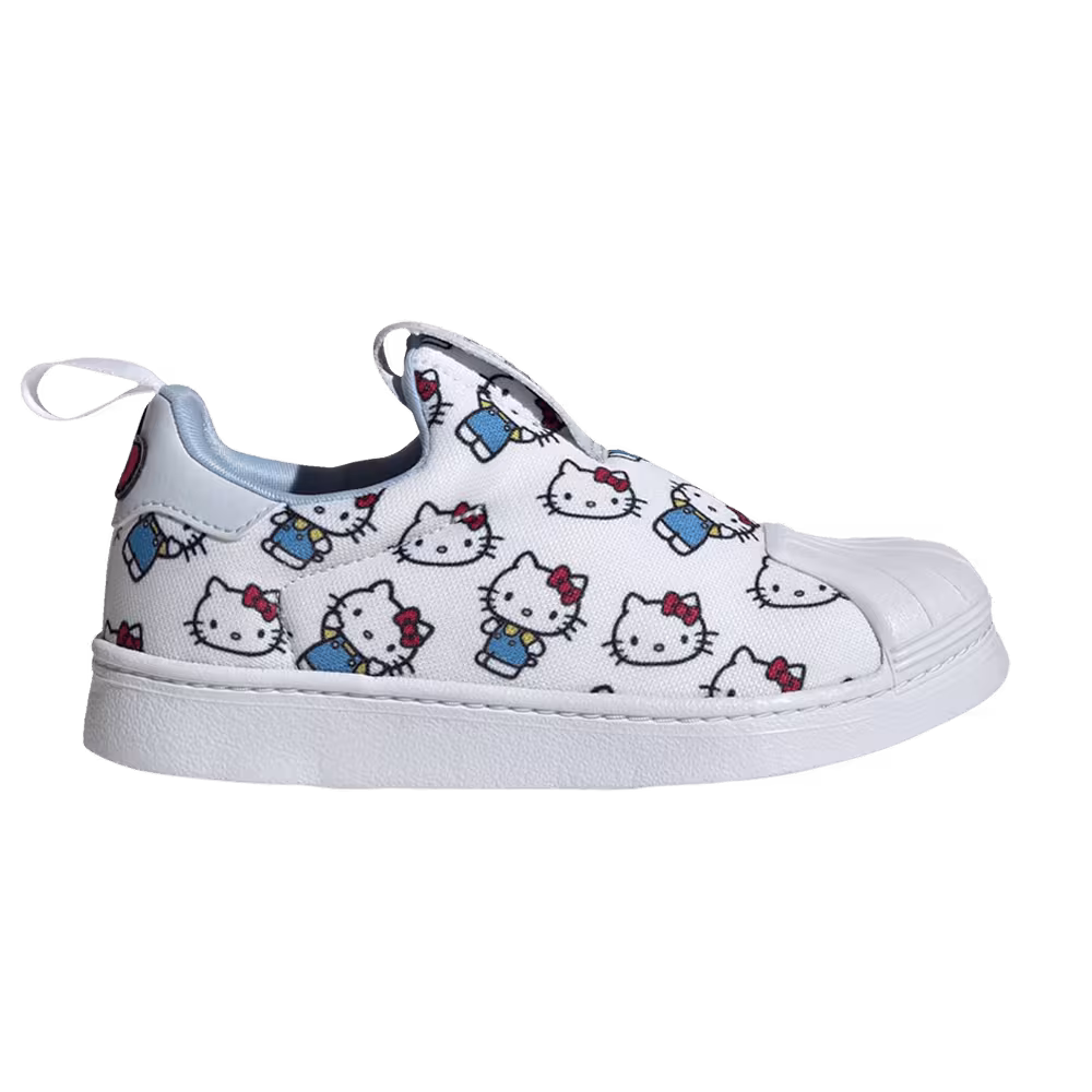 Hello Kitty x adidas Superstar 360 C White Allover Print