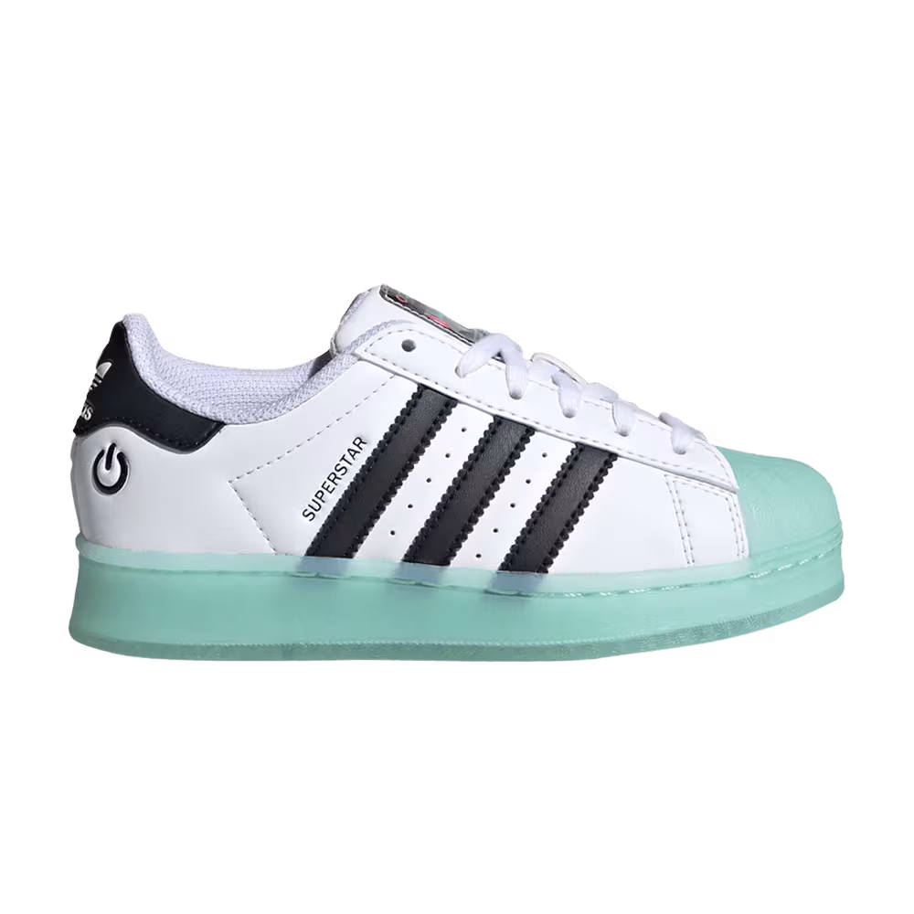 Adidas Superstar C LED Lights Pack - White Semi Flash Aqu