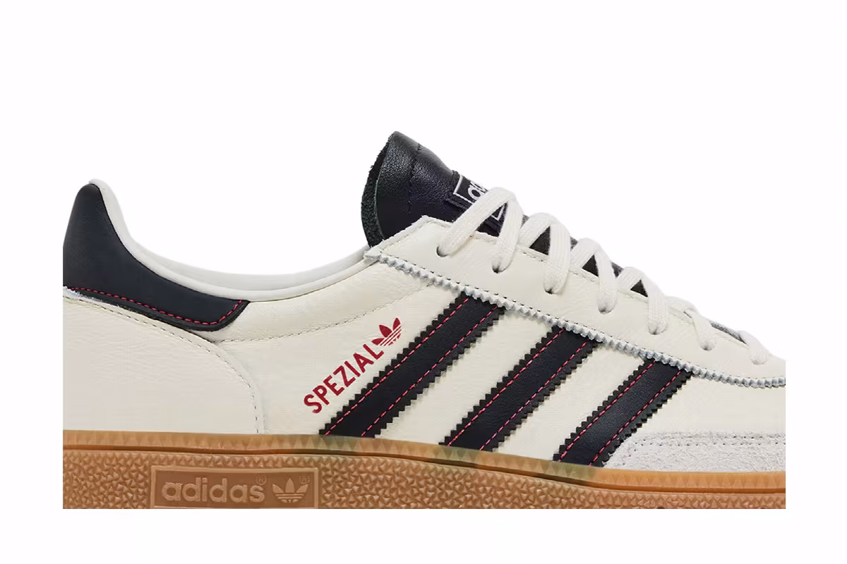adidas Handball Spezial Off White Black Gum, view 3