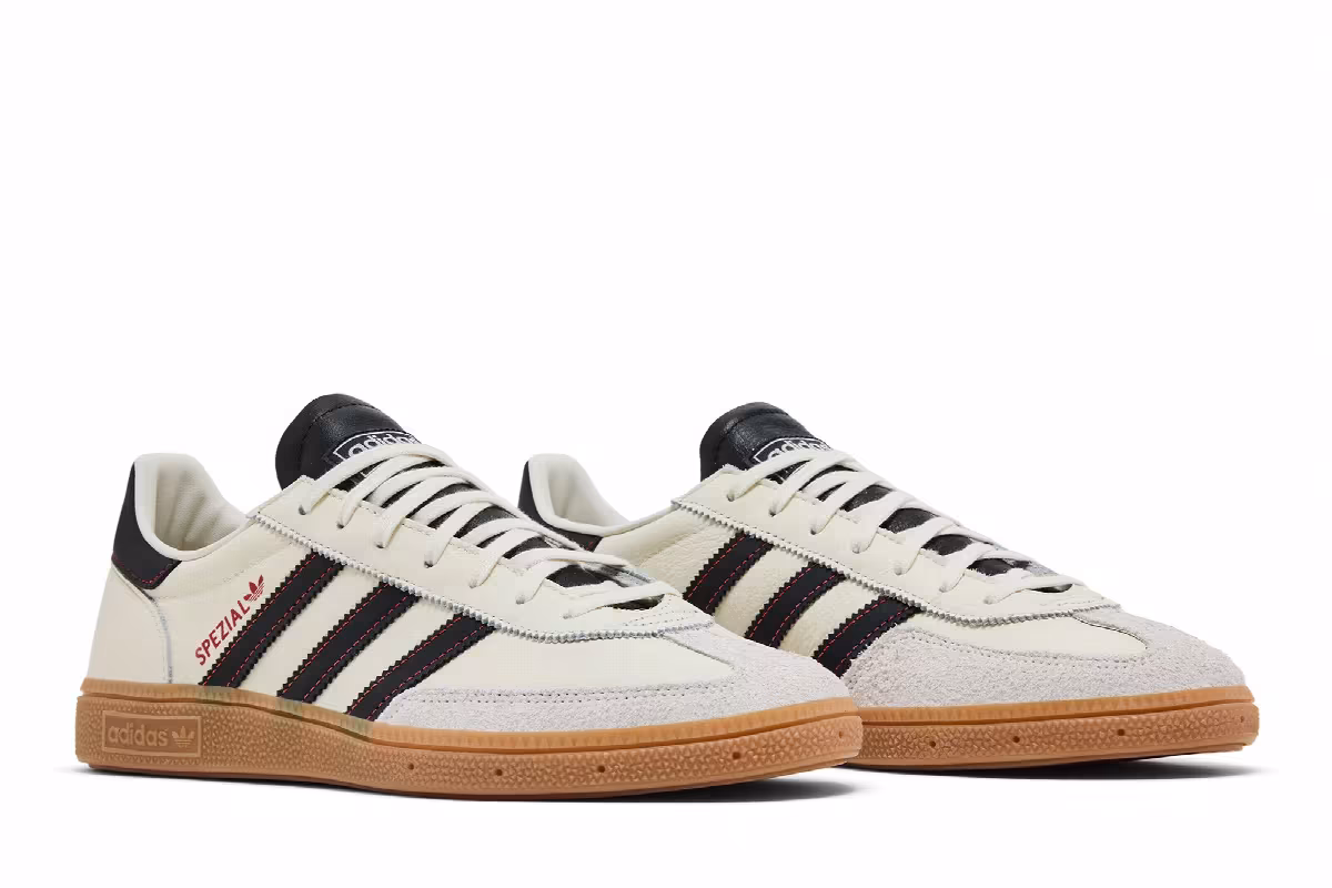 adidas Handball Spezial Off White Black Gum, view 9