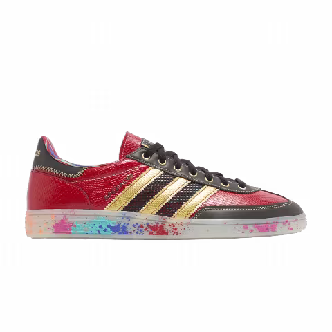 S.E.E.D. x adidas Handball Spezial 'Scarlet Gold Paint Splatter'