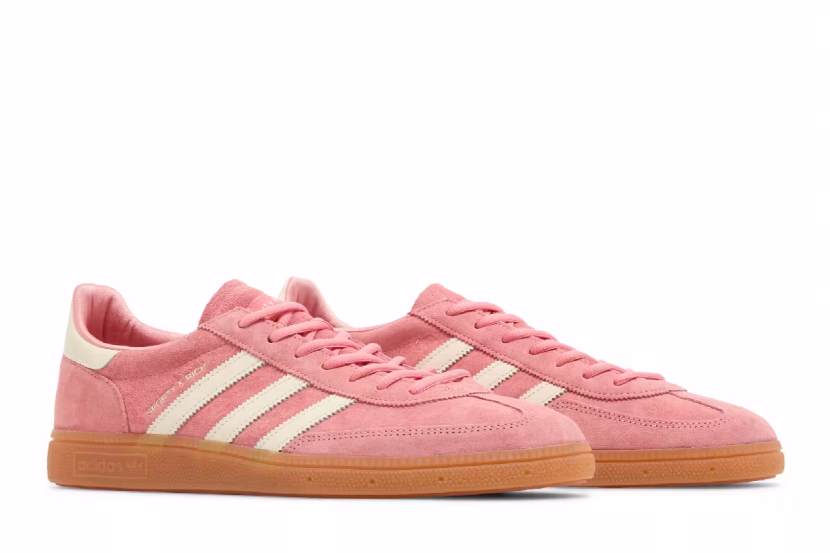 Sporty & Rich x adidas Handball Spezial Pink Gum, view 9