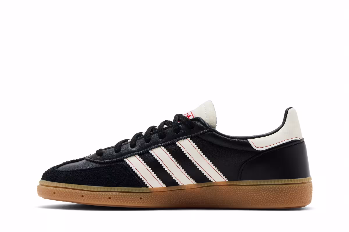 adidas Handball Spezial Black Off White Red, view 4