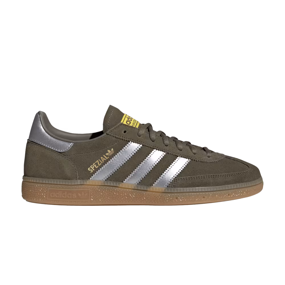 adidas Handball Spezial Olive Strata Silver Metallic
