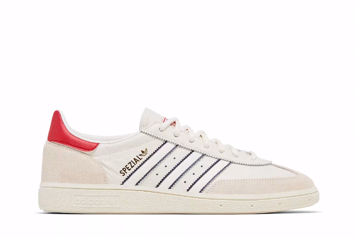 adidas Handball Spezial White Night Indigo Scarlet, view 2