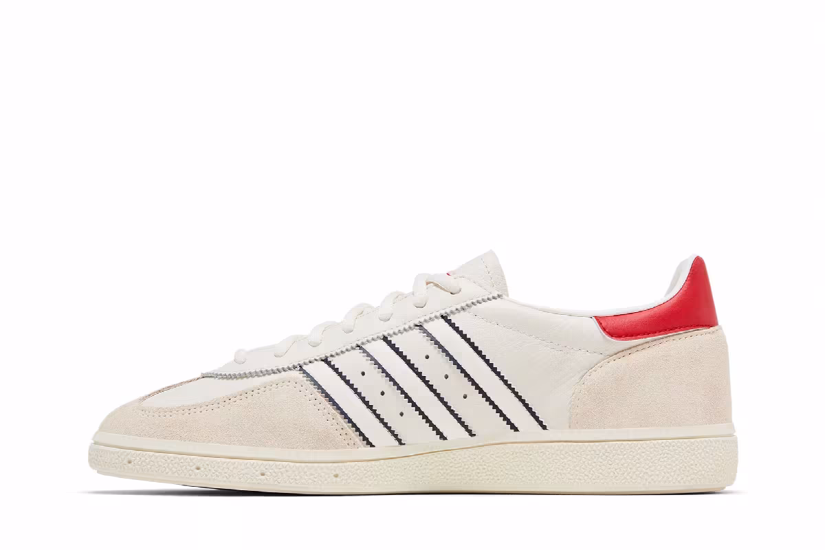 adidas Handball Spezial White Night Indigo Scarlet, view 4