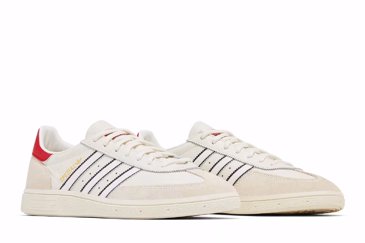 adidas Handball Spezial White Night Indigo Scarlet, view 9