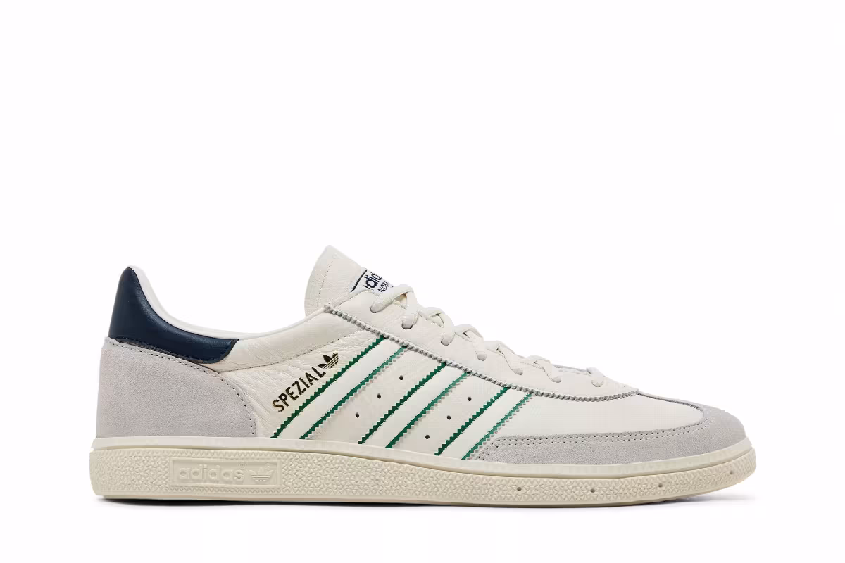 adidas Handball Spezial White Green Night Indigo, view 2
