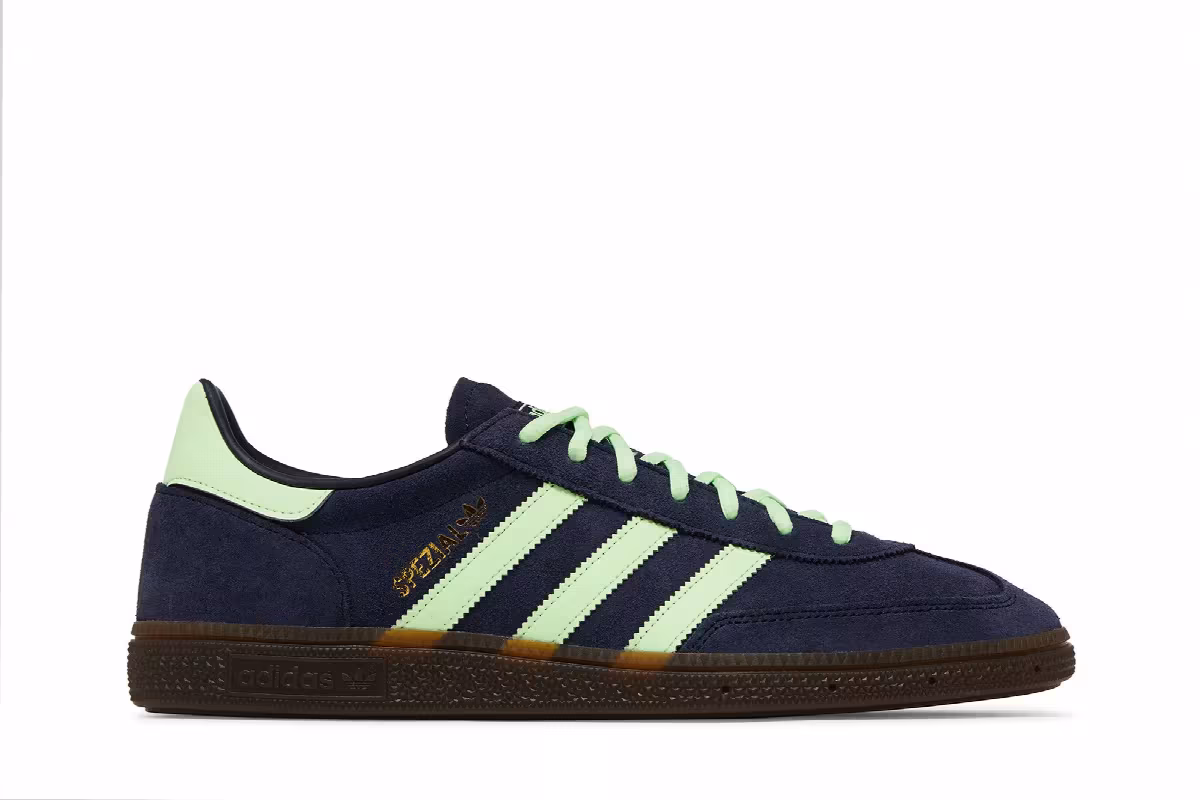 adidas Handball Spezial Legend Ink Green Spark, view 2