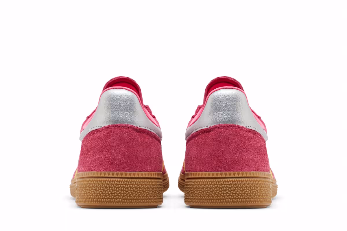 adidas Women's Handball Spezial Lucid Pink Almost Yellow, view 7