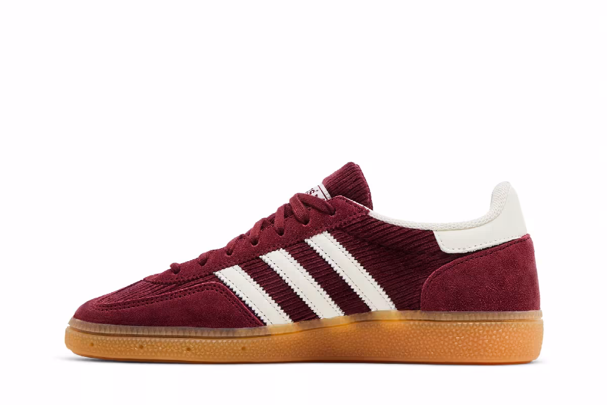 adidas Women's Handball Spezial Corduroy Pack - Shadow Red, view 4