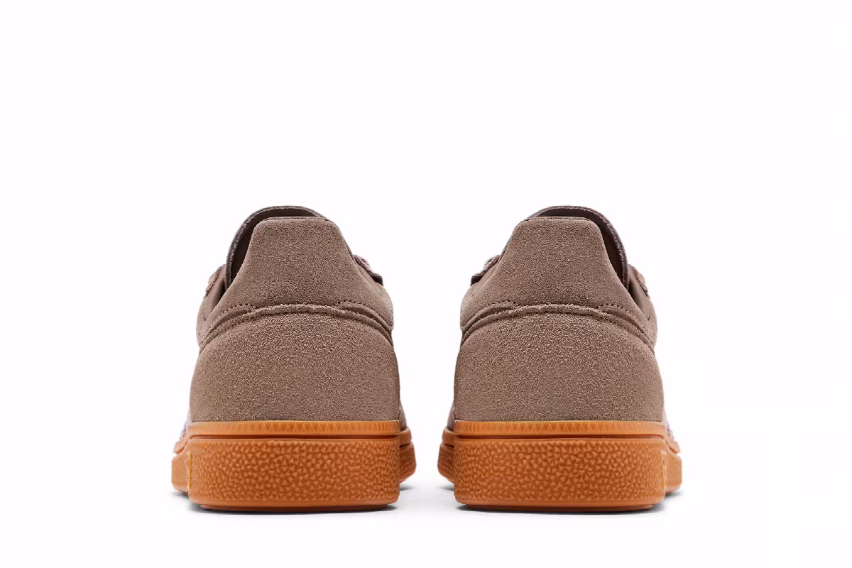 adidas Women's Handball Spezial Chalky Brown Clear Pink, view 7